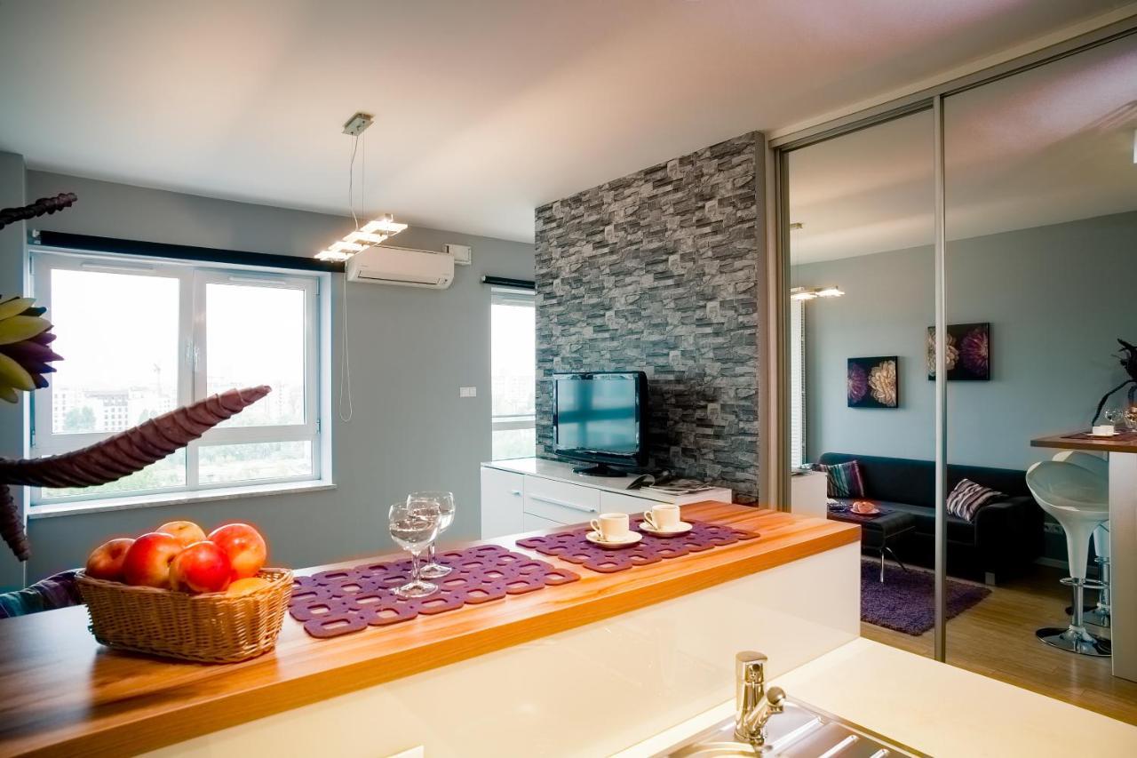 Platinum Towers Luxury Apartments Varşova Dış mekan fotoğraf